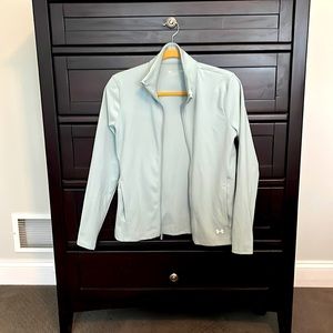 Under Armour fitted full front zip light athletic jacket